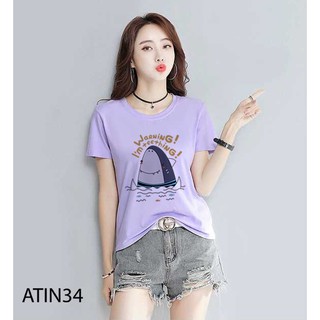 AO THUN IN HÌNH CÁ MẬP ATIN34