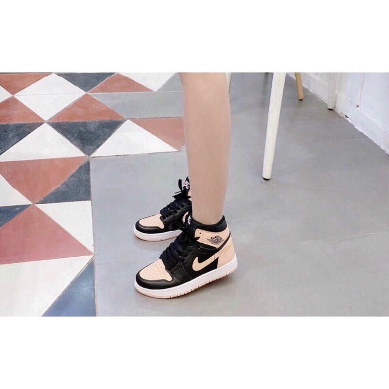 💥💥 Giày Thể Thao Jordan 1 high Cam Đen