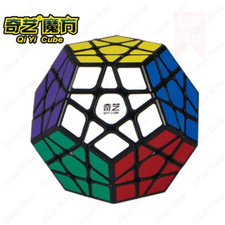 Rubik QiYi Megaminx QiHeng 12 mặt - Viền đen - Sticker
