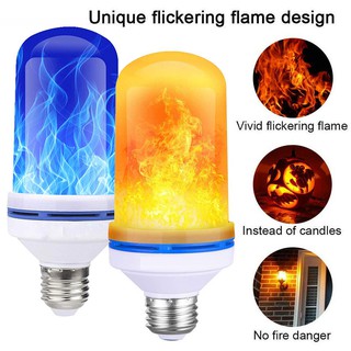 Bóng đèn 9W E27 LED tạo hiệu ứng ánh lửa độc đáo đẹp mắt