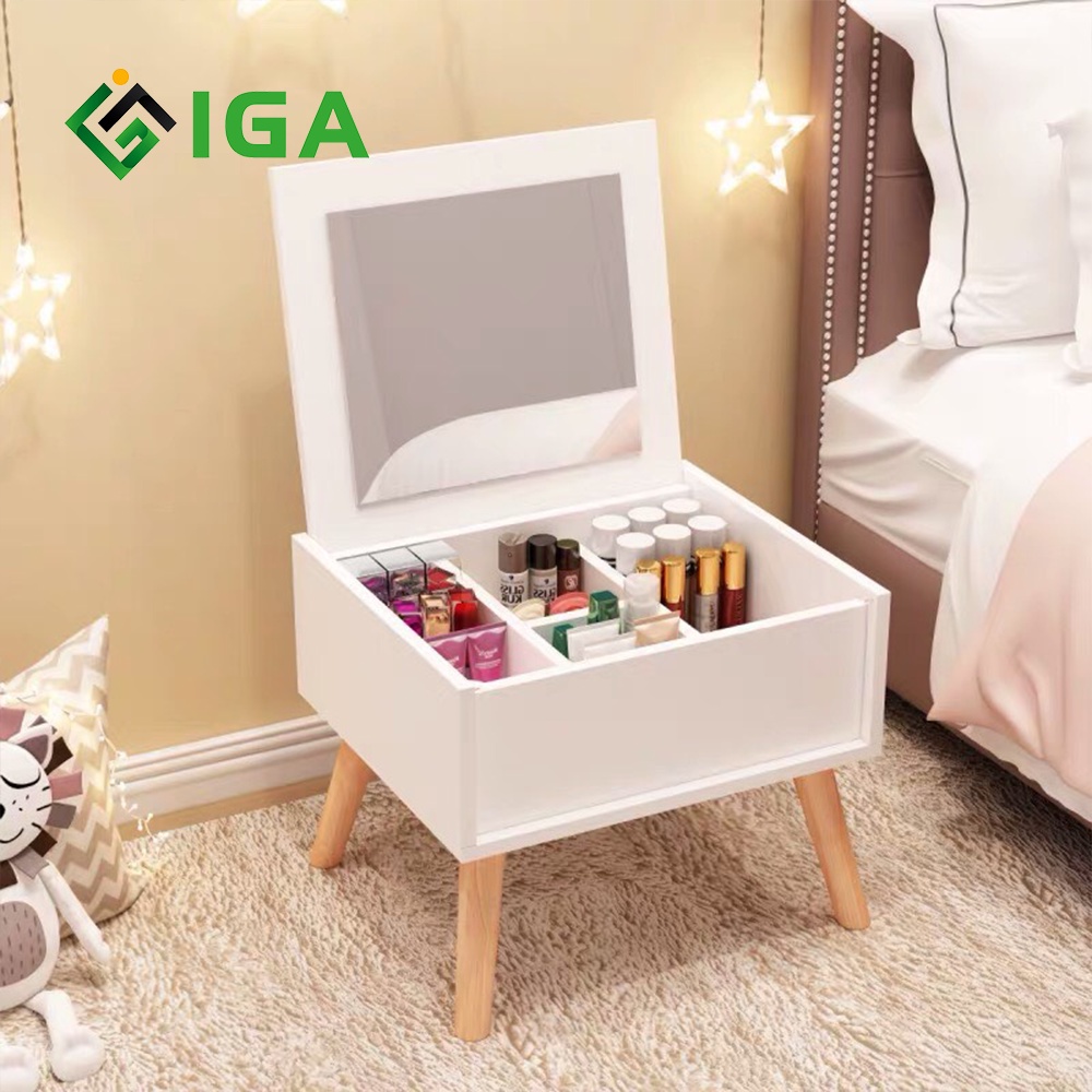 Bàn Trang Điểm Mini IGA Đa Năng Có Thể Làm Tab Đầu Giường GP152