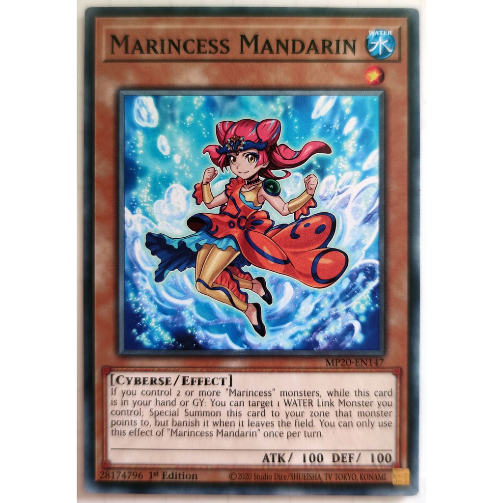 [Thẻ Yugioh] Marincess Mandarin |EN| Common (VRAINS)
