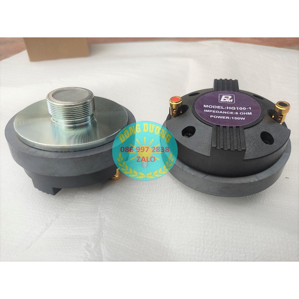 LOA TREBLE SÂN KHẤU 350 - 1 CỦ KÈN BM TỪ 100 + 1 HỌNG 11X28 + TỤ 2,2MF 250V TỐT - TRÉP LOA KÉO