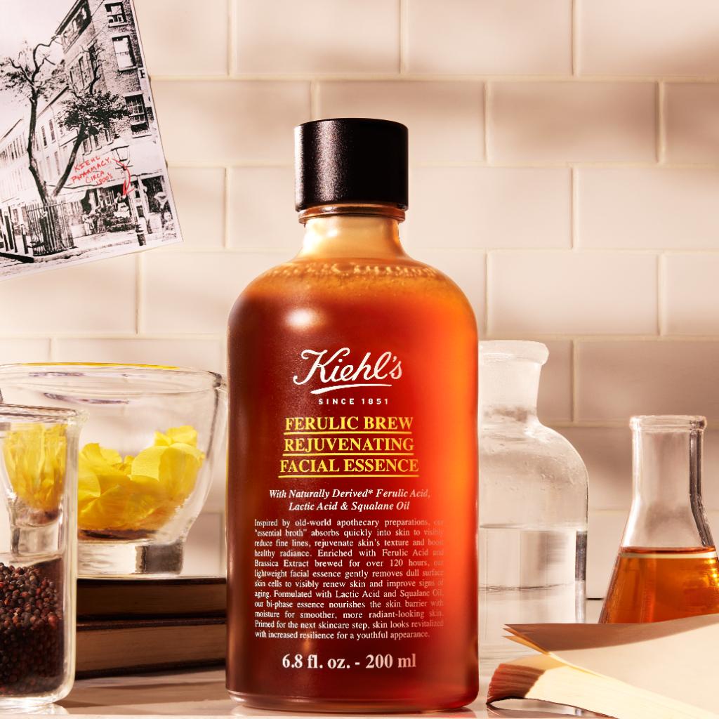Tinh chất Kiehl's Ferulic Brew Facial Treatment Essence with Lactic Acid bản mini 40ml