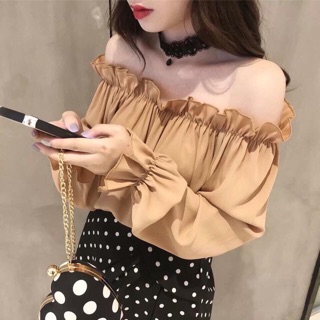 Áo kiểu trễ vai