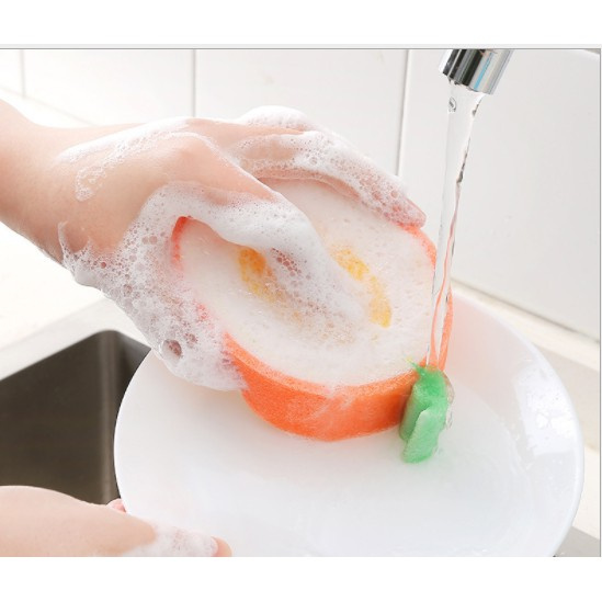 Miếng rửa chén bọt biển kiểu dáng trái cây