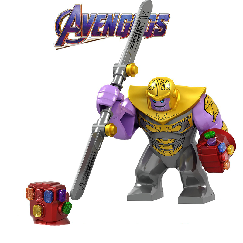 WUHUI 1 CÁI Marvel Super Heroes Avengers Hình Đồ chơi Bộ đồ chơi Xây dựng Đồ chơi LeGoIng Khối xây dựng Thanos Infinity War Hành động Hình xây dựng Hình gạch cho trẻ em mẫu giáo từ 3 tuổi trở lên Đồ chơi trẻ em tương thích với mọi thương hiệu