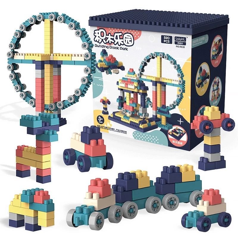 [Mã LIFE0503TOYS1 giảm 10% đơn 150k] Bộ đồ chơi lego xếp hình 520 chi tiết cho bé lắp ráp