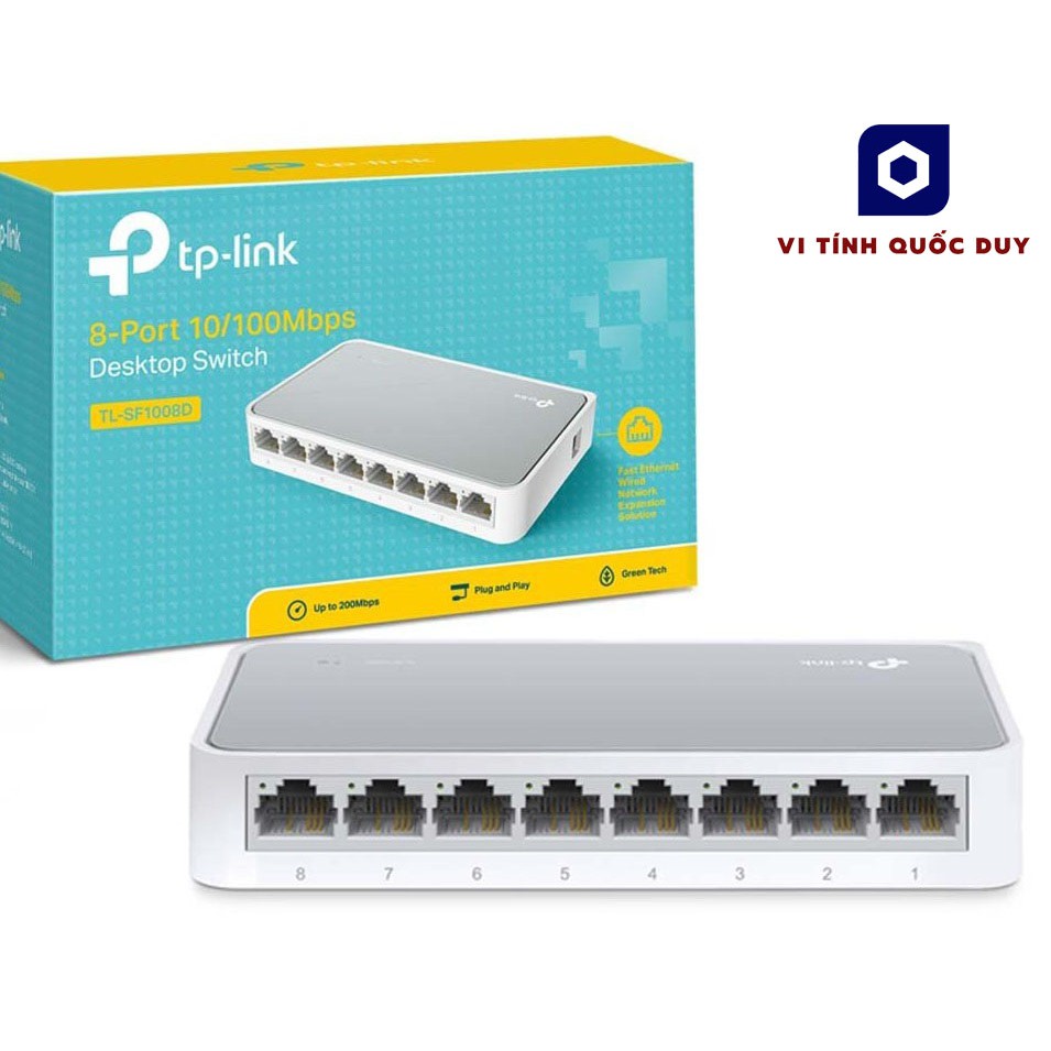 Switch TP-Link 8 cổng. Vi Tính Quốc Duy