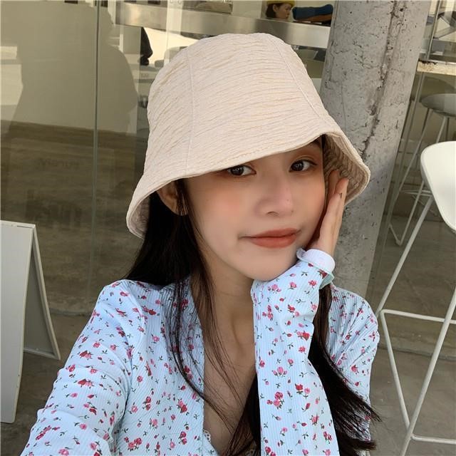 Nón Bucket Che Nắng Phong Cách Hàn Quốc Thời Trang Xuân Hè Cho Nữ