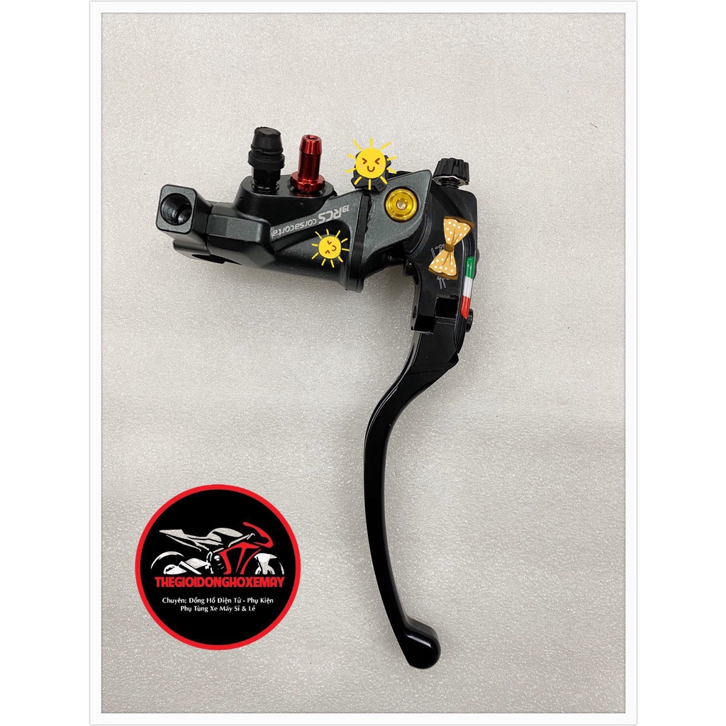 Tay Thắng Bình Dầu Rời Đơn BB RCS 19 Nhám CNC Loại 1 Tặng Kèm Chân Kính