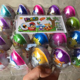 Khay 20 pủa trứng hình con vật