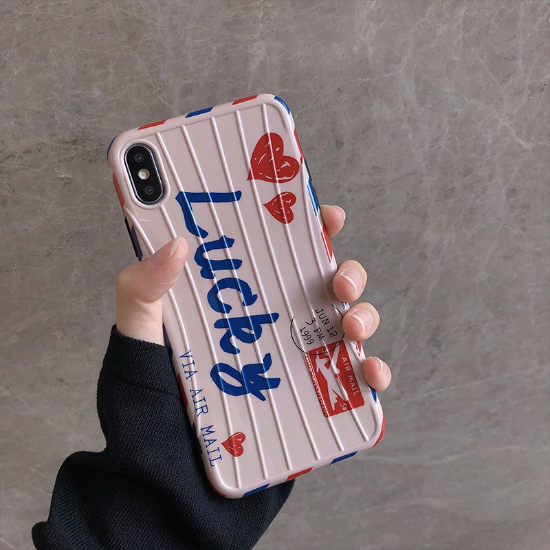 Ốp Điện Thoại In Chữ Lucky Xinh Xắn Cho Iphone Xs Max / Xr | BigBuy360 - bigbuy360.vn