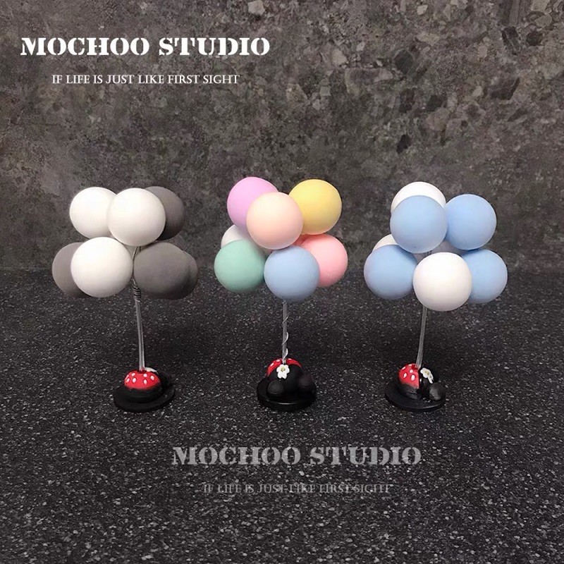 Mochoo Studio Bóng Bay Trang Trí Taplo Phụ Kiện Trang Trí Xe Hơi