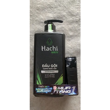 DẦU GỘI HACHI MEN LÀM SẠCH DA ĐẦU NGĂN RỤNG TÓC HIỆU QUẢ CHAI 650ML
