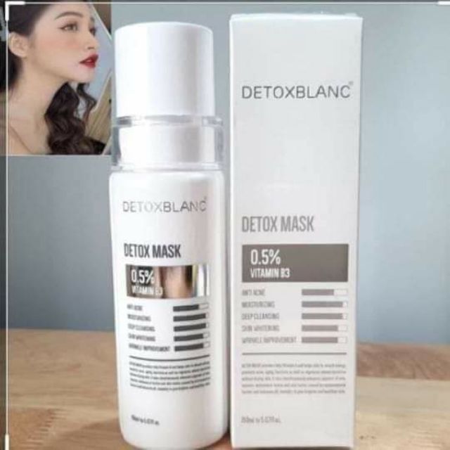 Mặt nạ thải độc Detox blanc