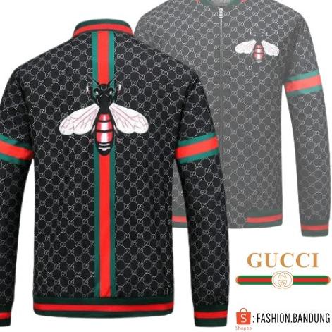 Gửi trực tiếp... Áo Khoác BOMBER Nam Hàng Hiệu Gucci Cao Cấp (Gucci 23)