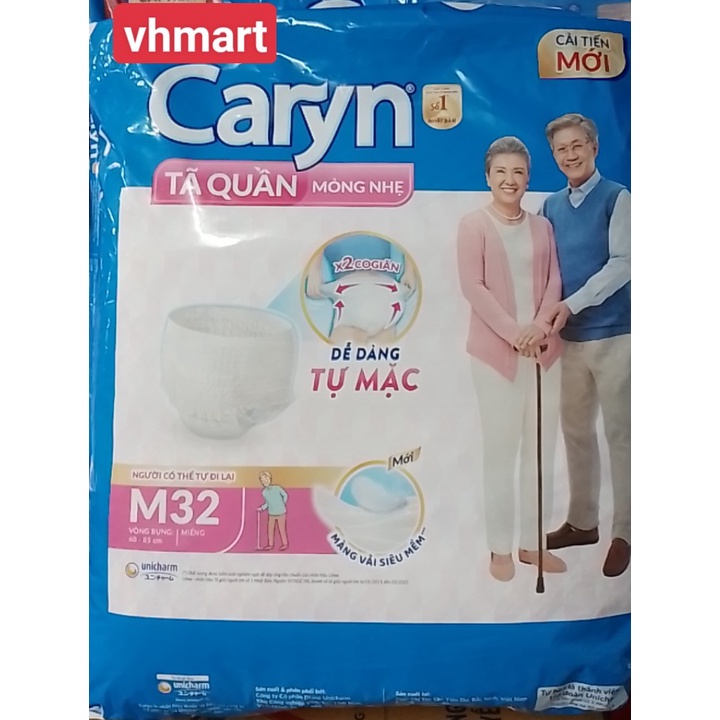 [ĐỦ SIZE] Tã quần người lớn Caryn