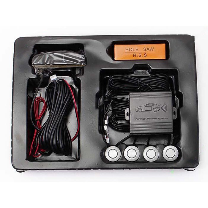 Bộ cảm biến lùi 4 mắt cho xe ô tô- đủ màu . | BigBuy360 - bigbuy360.vn