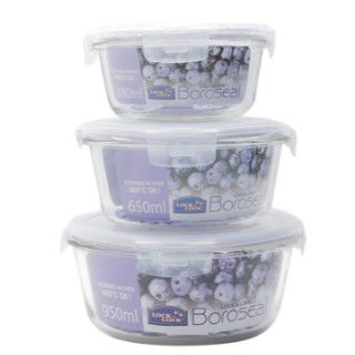 Bộ hộp thuỷ tinh lock & lock gift set phiên bản đặc biệt - shopmethuy