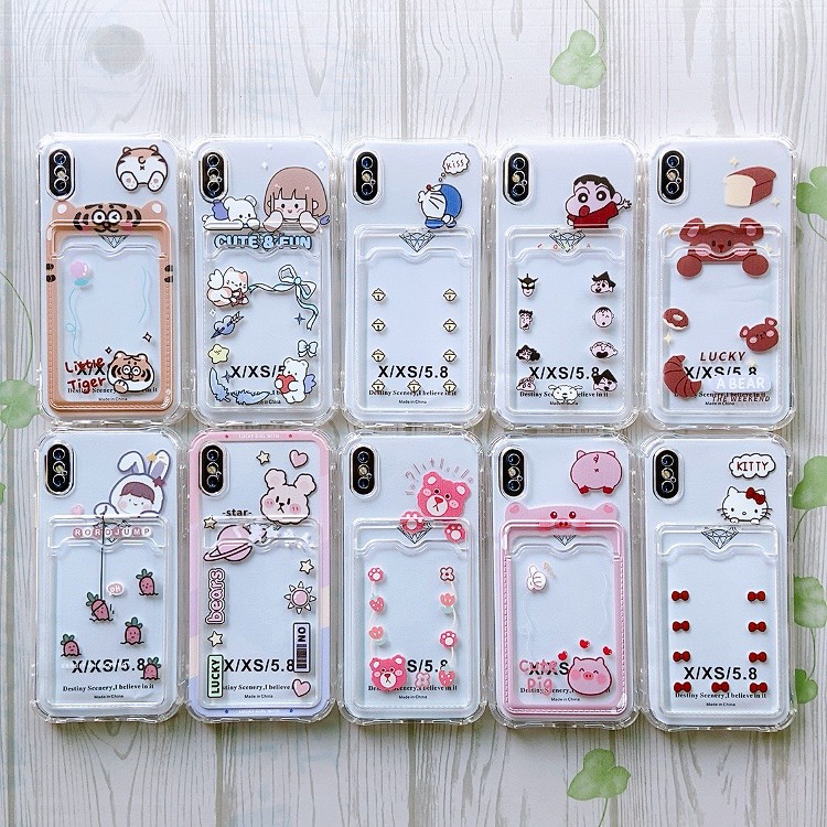 Ốp ví dẻo iphone 6/6s/6 plus/6s plus/7/8/se 2020/7 plus/8 plus/X/Xs