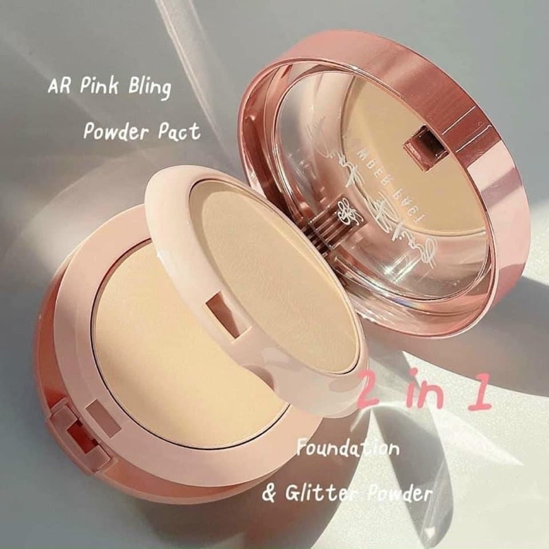 01 Hộp Phấn Nền 2 Tầng AR Glamour Bright Complete Powder Thái