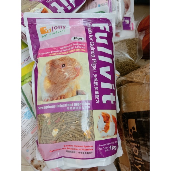Thức ăn bọ ú, thức ăn jolly 1kg. Thức ăn cho guniea pig