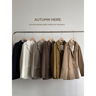 0966 ÁO BLAZER HAI CÚC DỌC NẮP TÚI