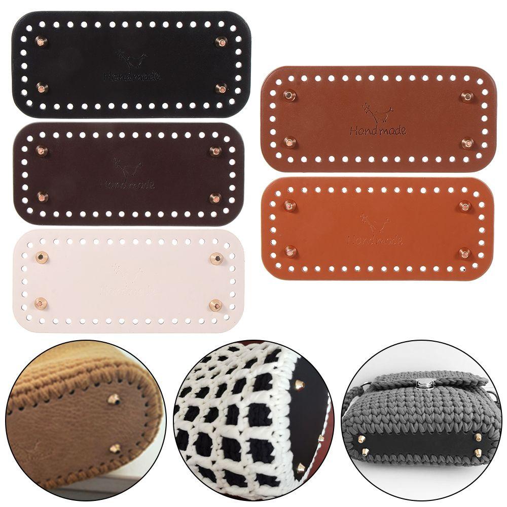 Phụ Kiện Đáy Túi Xách Bằng Da PU Họa Tiết Chú Chim Độc Đáo DIY