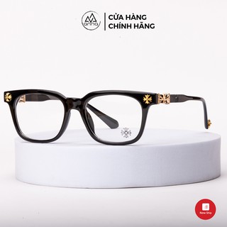 Gọng kính mắt thời trang nam nữ ANNA dáng vuông chất liệu nhựa cốt kim loại 380HQ010