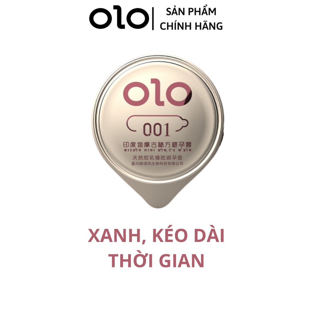 Bao cao su OLO 0.01mm ưu đãi trải nghiệm sản phẩm chỉ với 20k