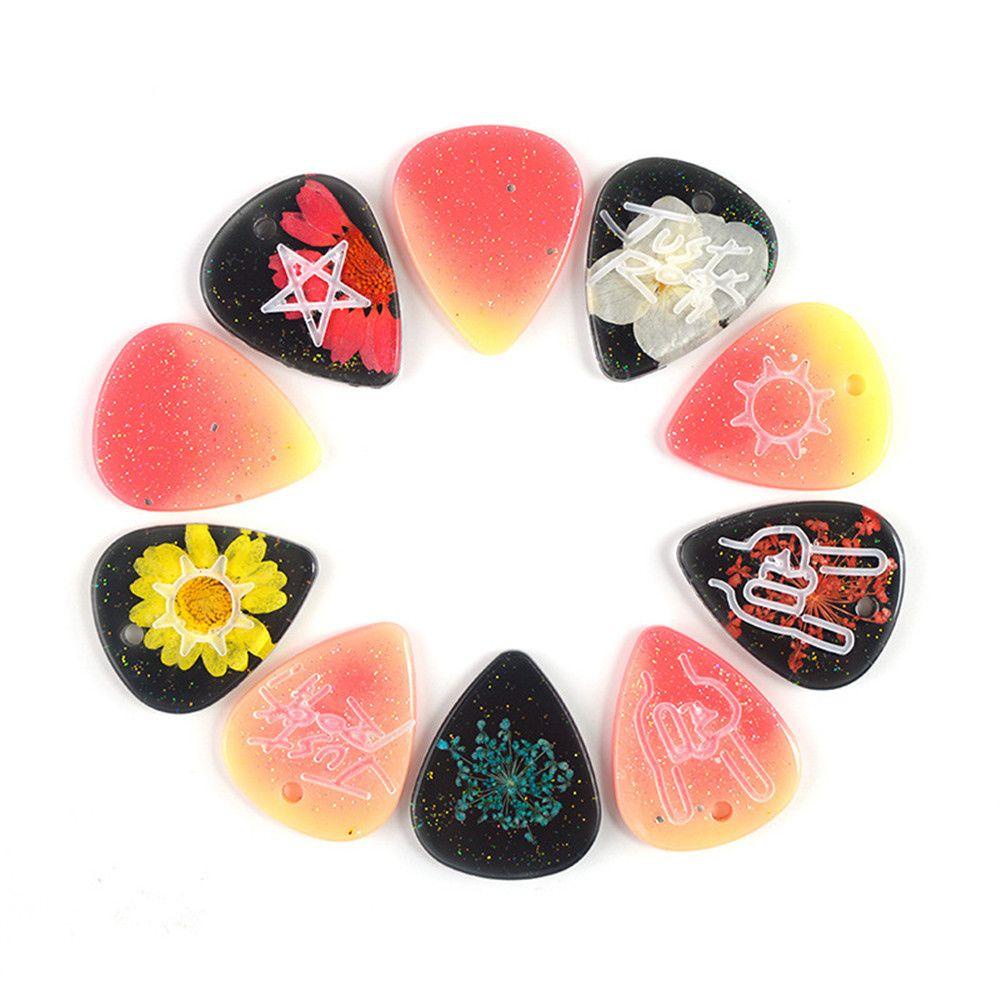 Khuôn Silicone Làm Miếng Gảy Đàn Guitar Bass Tiện Dụng
