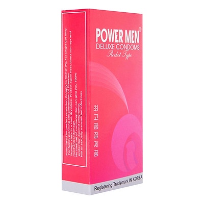 Bao Cao Su POWER MEN Rocket Gân Gai Hộp 12 Cái