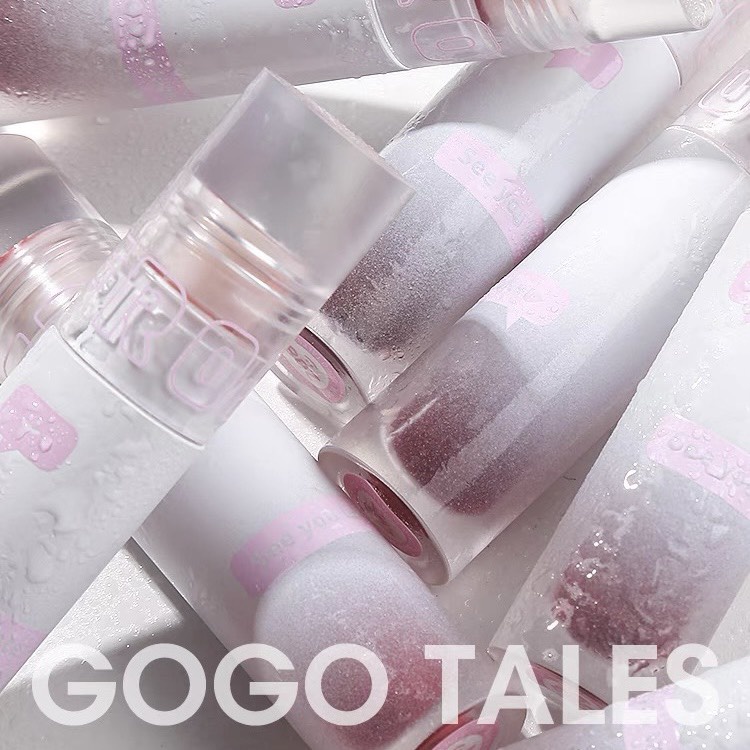 Son kem GOGO TALES căng mọng mịn môi Water Sensing Bare Mist Lip Glaze Blur Water Tint GT286 GOGO89