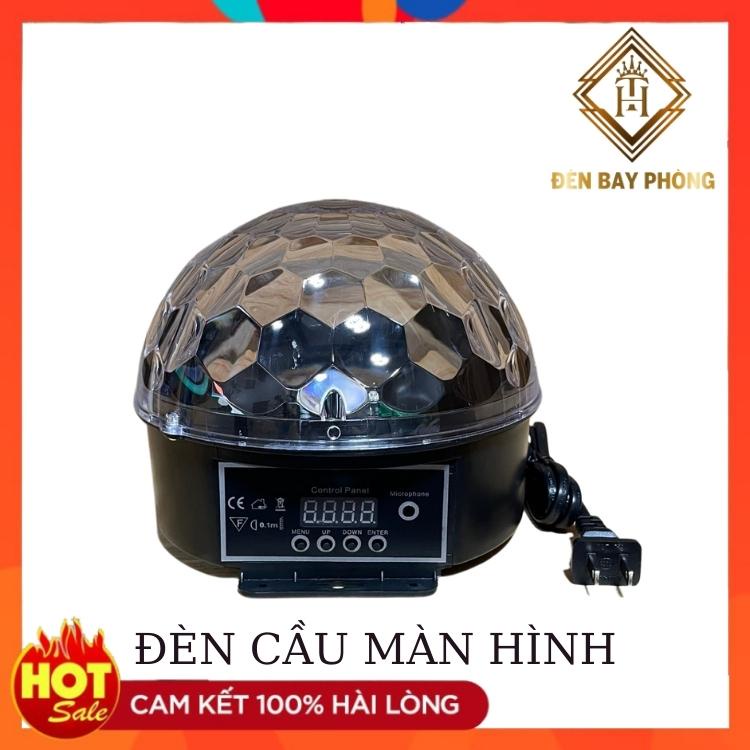 Đèn Cầu Led 7 màu – Loại Cao Cấp có 8 chế độ tự động 3 chế độ cảm biến theo nhạc. thích hợp lắp karaoke,phòng gia đình