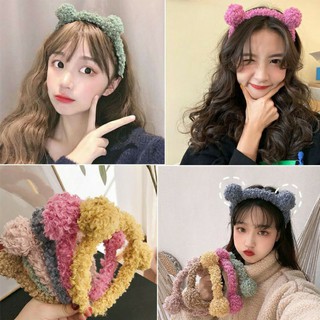 Phụ kiện tóc bờm turban GẤU nữ thời trang hàn quốc dễ thương