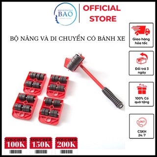 Bộ Dụng Cụ Nâng Và Thiết Bị Di Chuyển Đồ Thông Minh - Bộ dụng cụ chuyển đồ thông minh Hàn Quốc (tối đa 600kg)