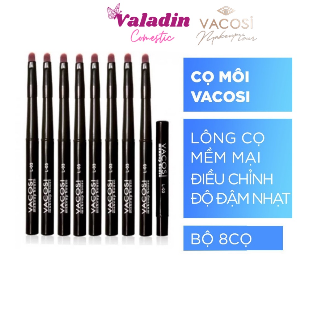 Cọ viền trang điểm mắt &amp; môi Vacosi L03