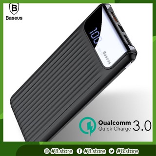 Sạc Dự Phòng Baseus Cho IPhone Xiaomi Tablets Chia Hai Cổng USB 3.0 Sạc Nhanh 10000mAh