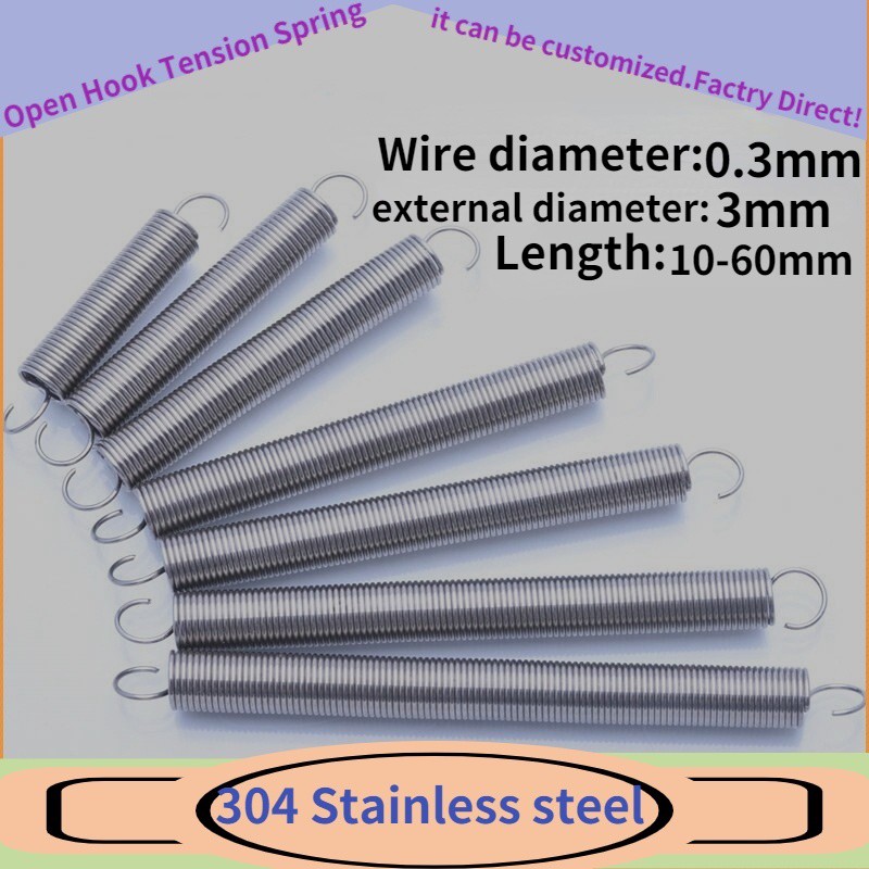 Lò Xo Kéo Lò Xo Đường Kính 0.3mm 3mm Bằng Inox Chuyên Dụng