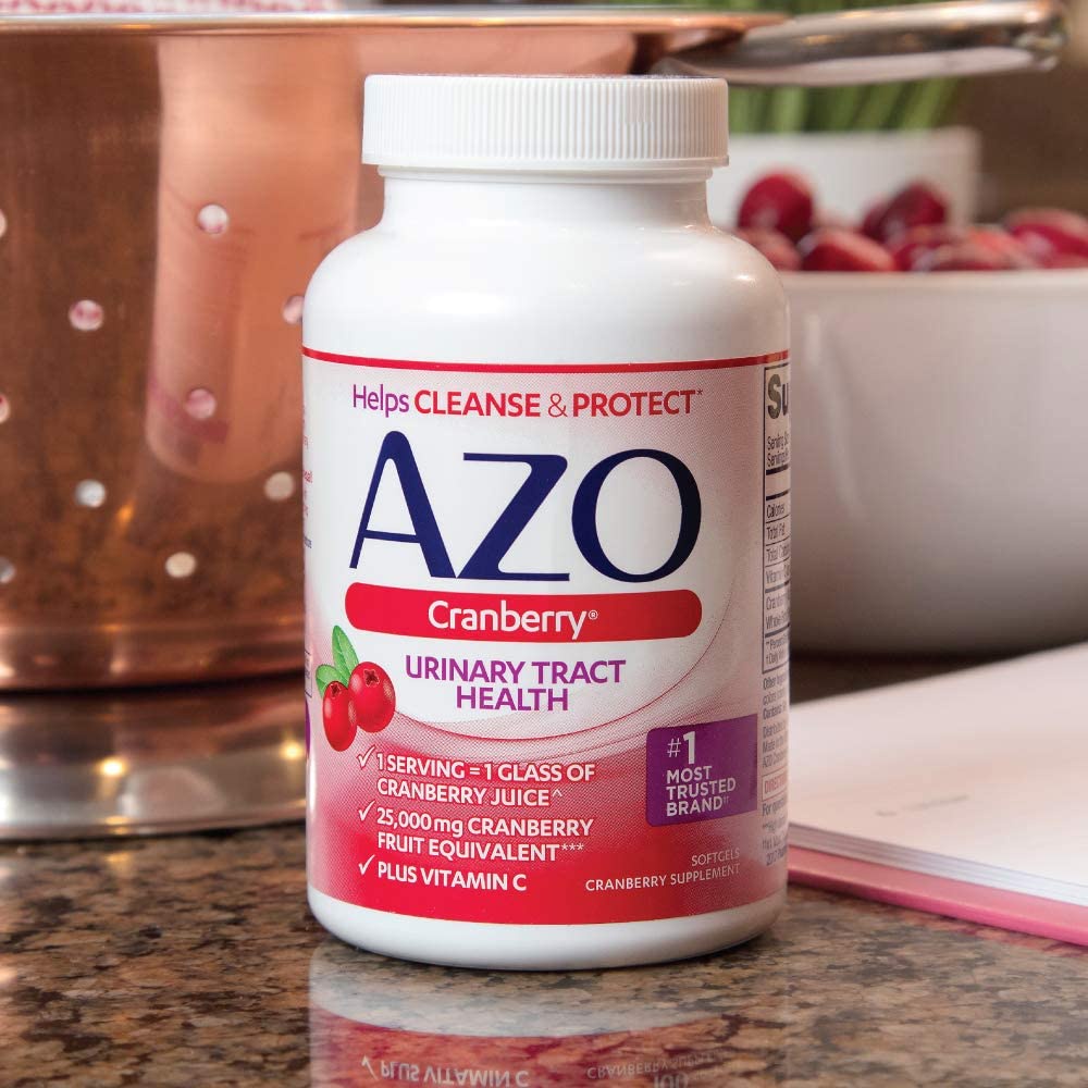 Che tên -  Viên uống đường tiết niệu AZO Cranberry Urinary Tract Health 100 viên mỗi ngày dùng 2 viên của Mỹ