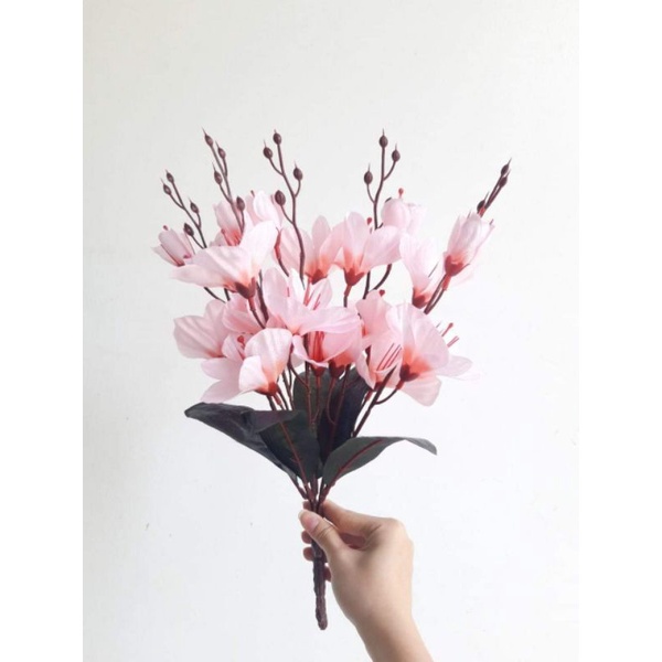 Cụm hoa Diên Vĩ, Hoa Giả, Hoa Giả Trang Trí Nhà