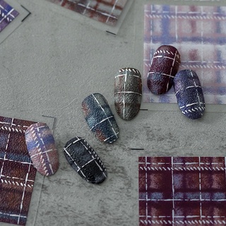Sticker kẻ dạ hàn quốc trang trí móng - phụ kiện nail
