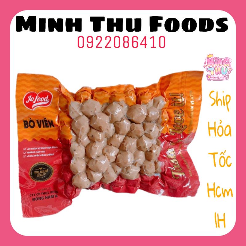 500g bò viên chiên / thả lẩu Jofood DNA - MSF siêu rẻ (cá viên tôm viê