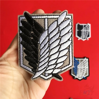 1 Sticker Ủi Thêu Hình Attack On Titan