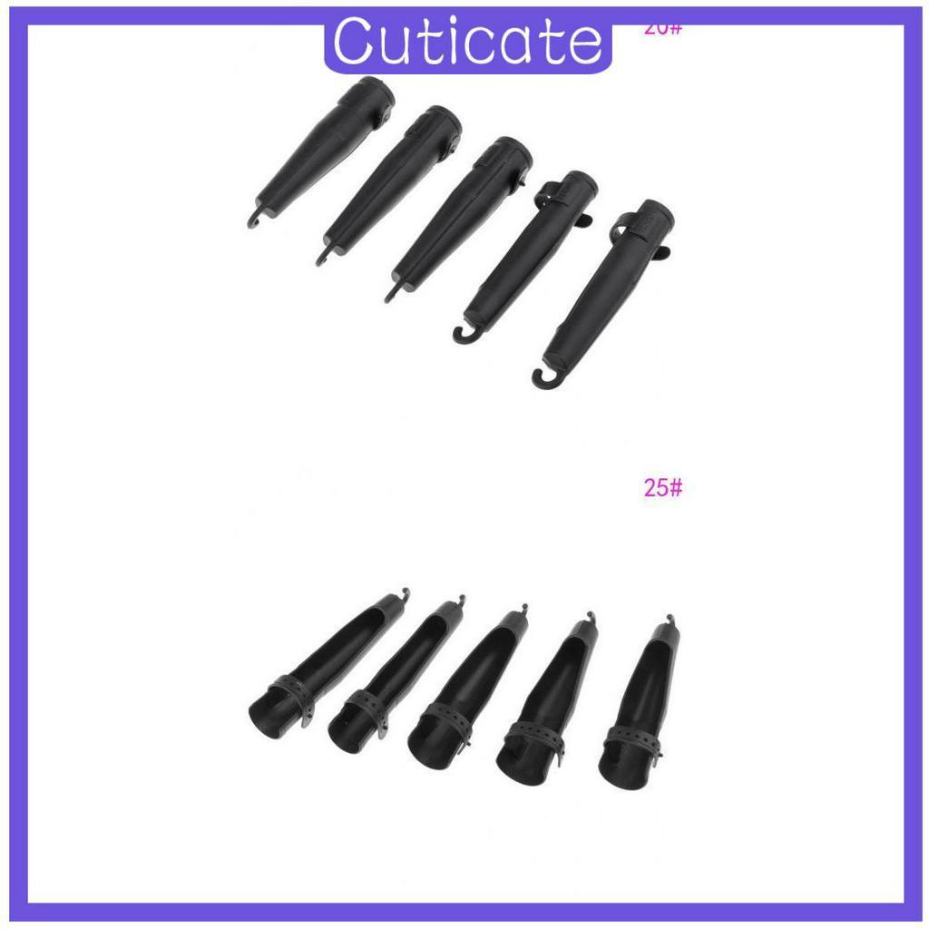 Set 5 nắp đậy cần câu 20# 25# bảo vệ chuyên dụng