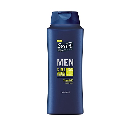 SỮA TẮM GỘI XẢ SUAVE MEN 3IN1 PROFESSIONALS 828ML