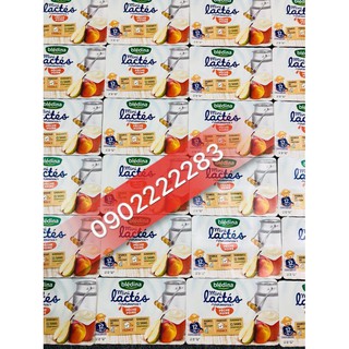 Sữa chua Bledina pho mai hoa quả vị lê đào lốc 6 hộp 60gr date 13/01/2019