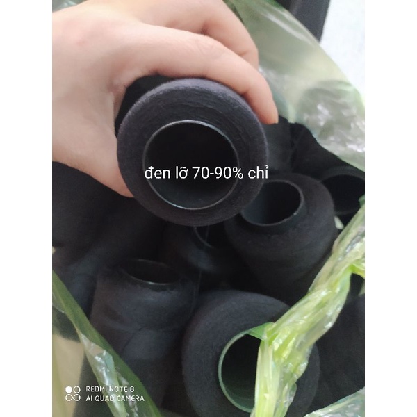 1kg chỉ đen lỡ nhiều chỉ