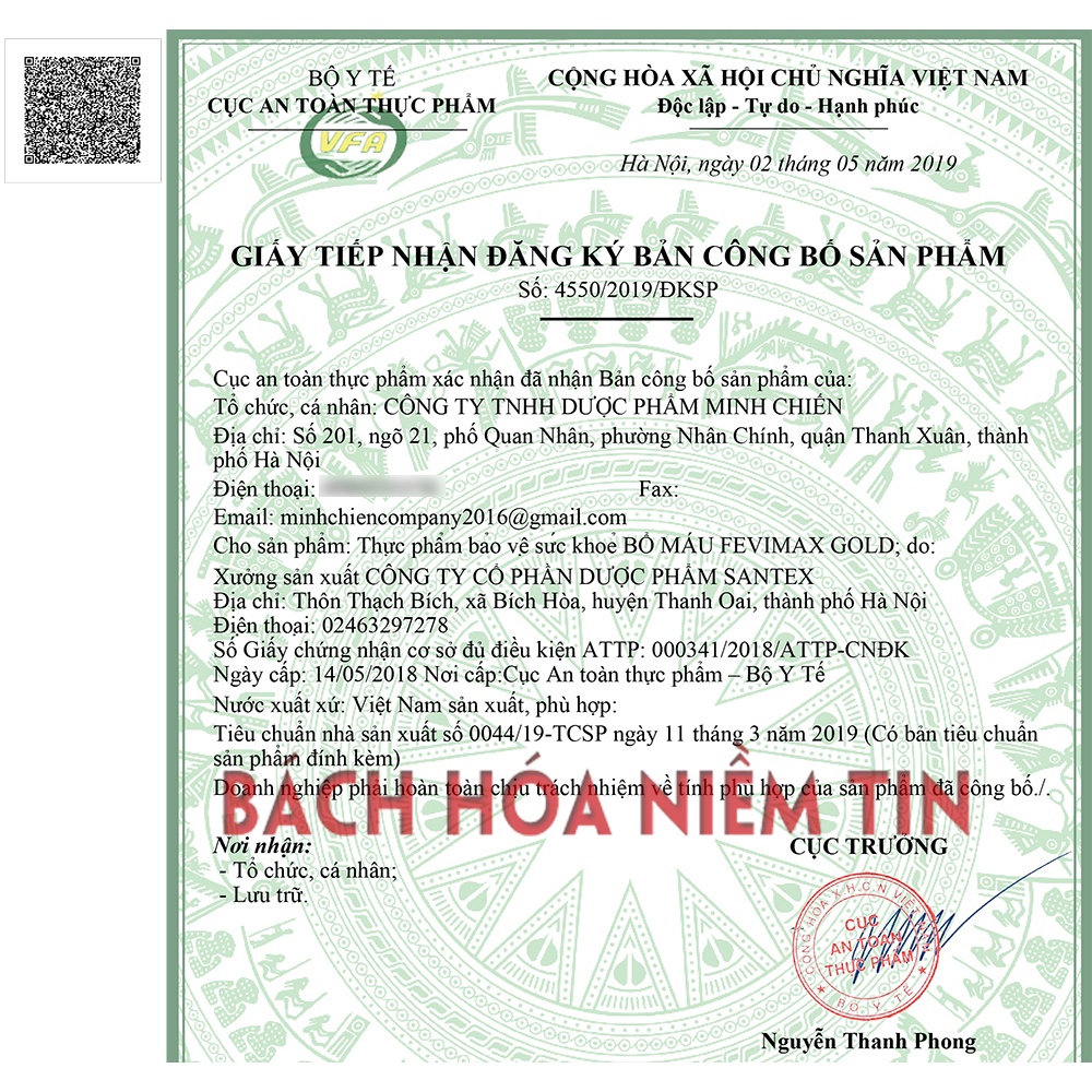 Viên uống Bổ máu Fero Nano - Hộp 30 viên-bổ sung Sắt, Acid Folic cho người thiếu máu, phụ nữ mang thai